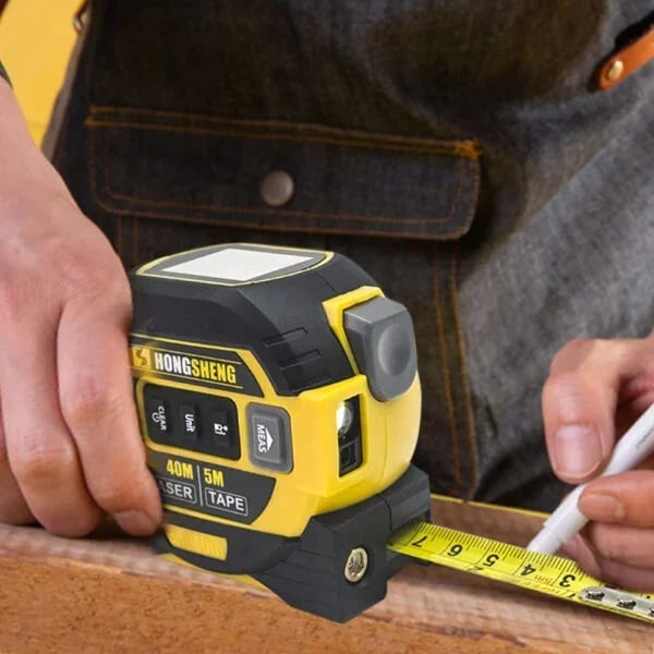🎉 3-In-1 Infrared Laser Tape Measuring (Imperial & Metric)