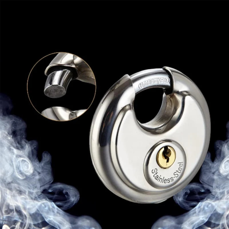 Round padlock