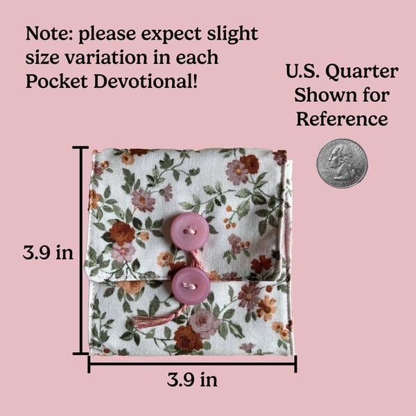 💖 Handcrafted Pocket Devotional – Faith Edition 📖🙏