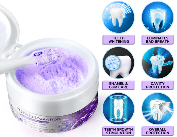 GarageLine™ TeethRestoration Mineral Powder👩⚕️🦷 (⏰𝐋𝐢𝐦𝐢𝐭𝐞𝐝 𝐭𝐢𝐦𝐞 𝐝𝐢𝐬𝐜𝐨𝐮𝐧𝐭 𝐋𝐚𝐬𝐭 𝟑𝟎 𝐦𝐢𝐧𝐮𝐭𝐞𝐬⏰)