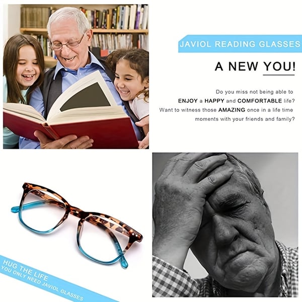 ⛄️⛄️Vintage Presbyopia Glasses ANTI-BLUE LIGHT For Women Men