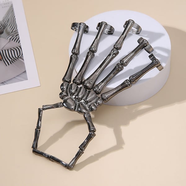 Skull Skeleton Hand Bracelet