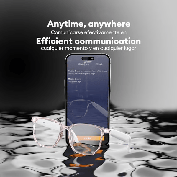 Last Day Promotion 49% OFF🔥-AI Wireless Bluetooth Translation Glasses
