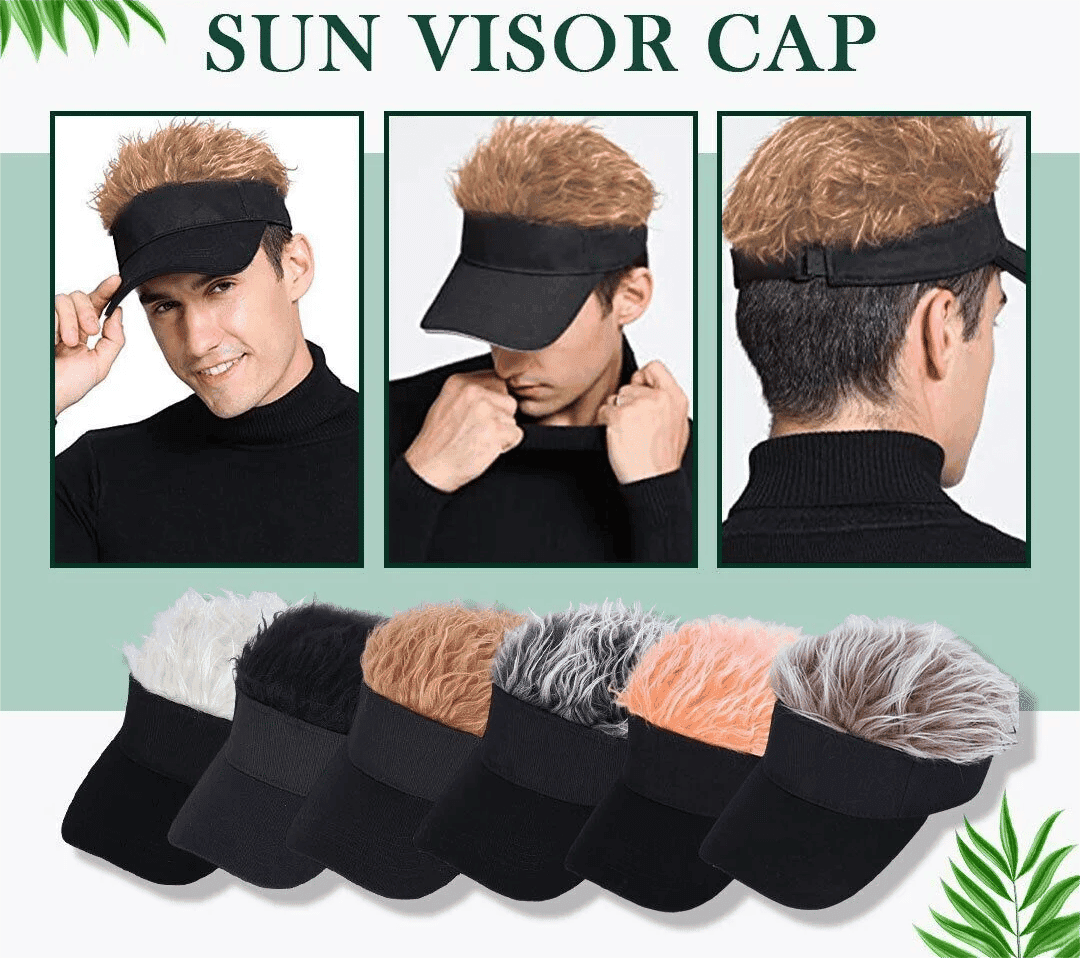 Hair Sun Visor Cap