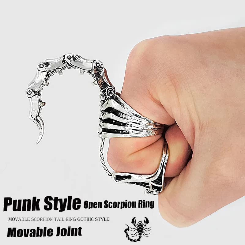 Moving Scorpion Ring