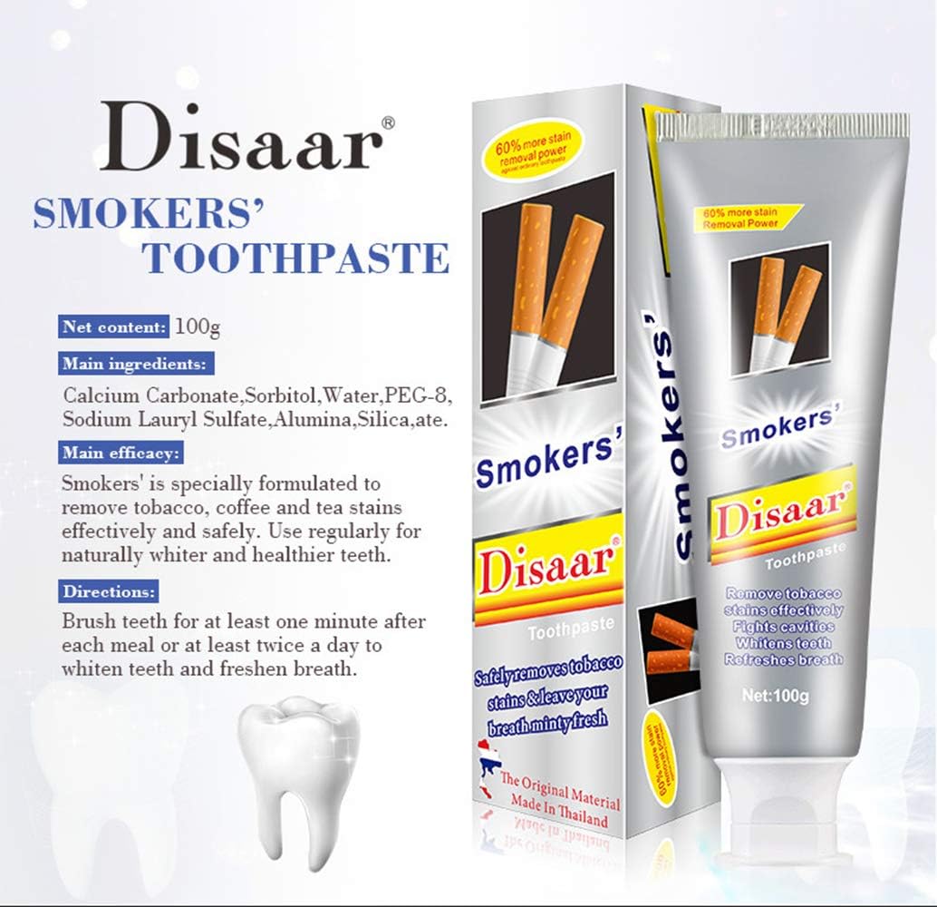 Intensive Stain Removal Whitening Toothpaste【🚚CASH ON DELIVERY + LOCAL STOCK (EXPRESS 3 DAY DELIVERY)】