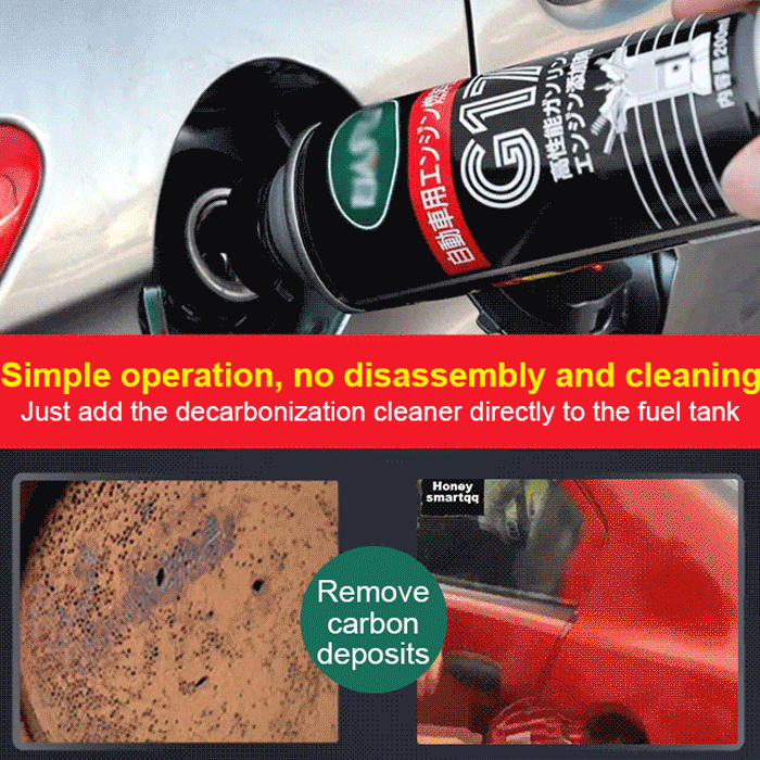 Engine and Fuel System Cleaner for Carbon Deposition Removal