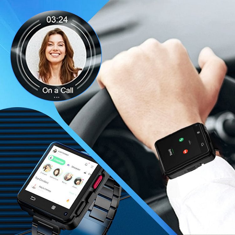 Fashion Sports Smart Watch with Dual Cameras🔥LAST DAY Promotion 45% OFF🔥