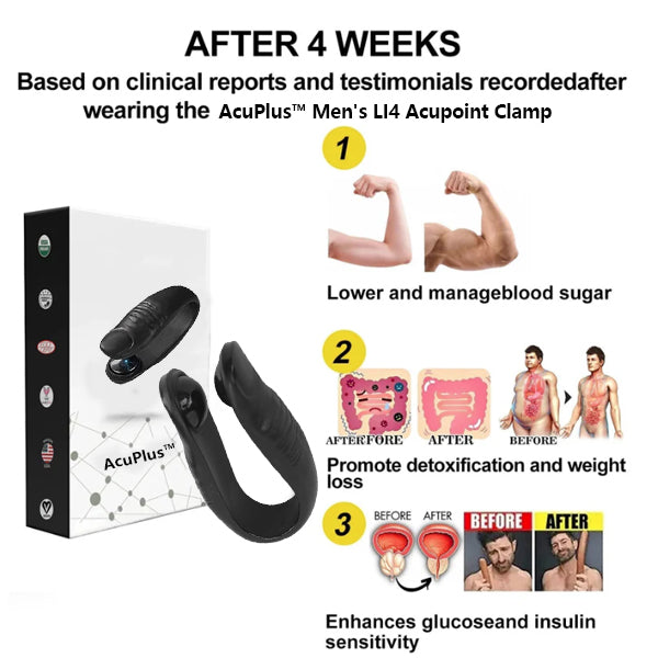 ⭐⭐⭐2024's Latest AcuPlus™ Men's LI4 Acupoint Clamp