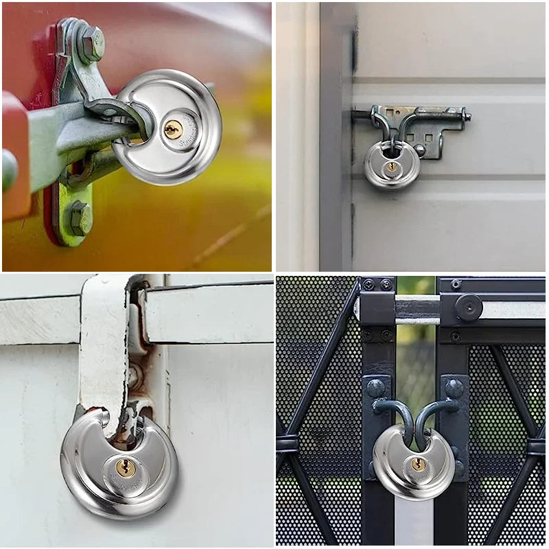 Round padlock