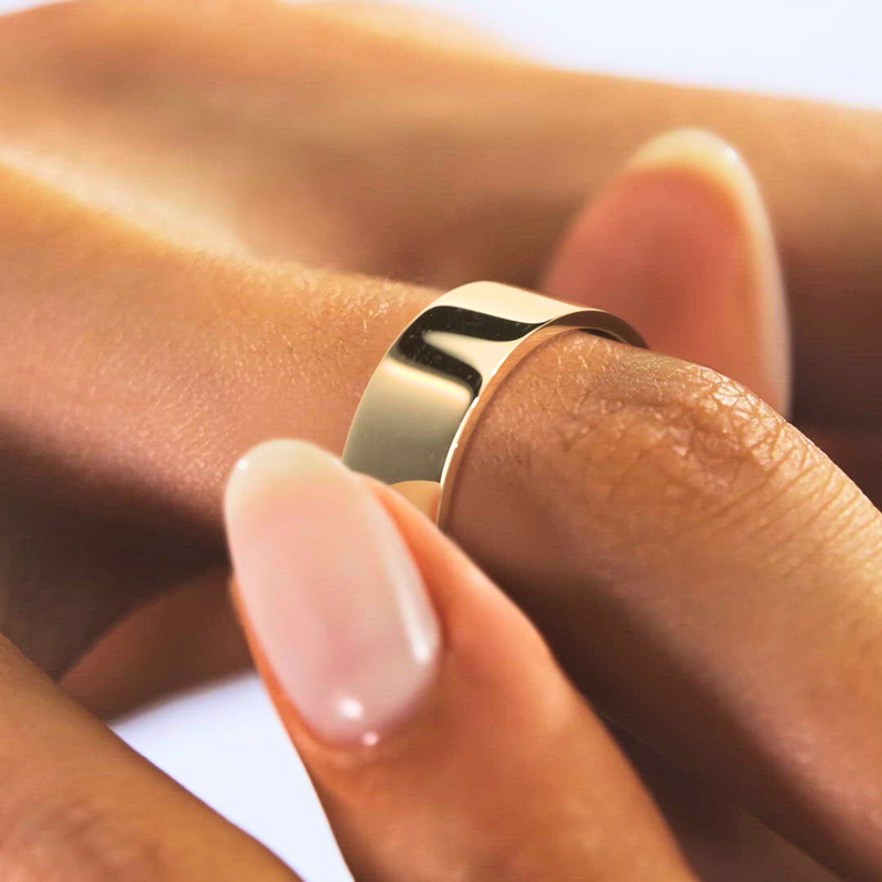 AuraFlow™ Ring - A seamless flow of energy and harmony