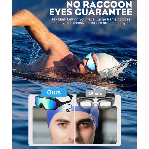 No Leaking Swim Glasses for Men/Women/Youth【😍Wear it, the whole river you are the most handsome!】