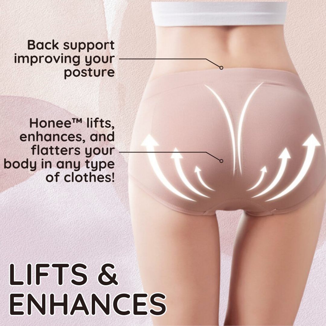 Honee™ 3D Hive Breathable Lifting Panties【Three-pack】