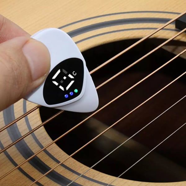✨2-in-1 Guitar Picks-Acoustic Guitar Tuner