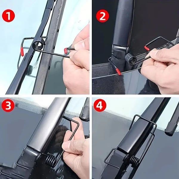 Windshield Wiper Arm Pressure Spring Booster (2 piece)(🔥Hot Sale 49% OFF)