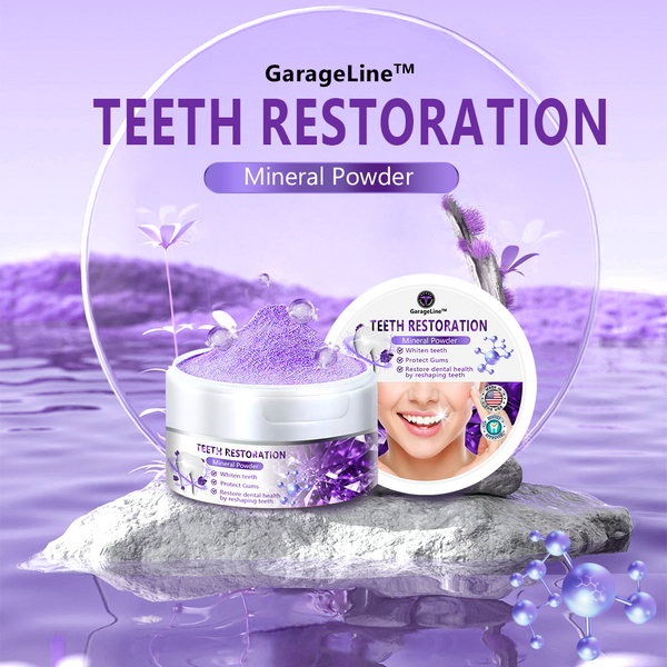 GarageLine™ TeethRestoration Mineral Powder👩⚕️🦷 (⏰𝐋𝐢𝐦𝐢𝐭𝐞𝐝 𝐭𝐢𝐦𝐞 𝐝𝐢𝐬𝐜𝐨𝐮𝐧𝐭 𝐋𝐚𝐬𝐭 𝟑𝟎 𝐦𝐢𝐧𝐮𝐭𝐞𝐬⏰)