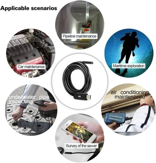 🔥2024 Nuovi prodotti -Endoscopio USB (universale su tutte le piattaforme🔥spedizione gratuita