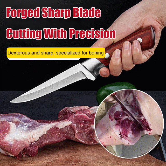 carbon steel butcher knife