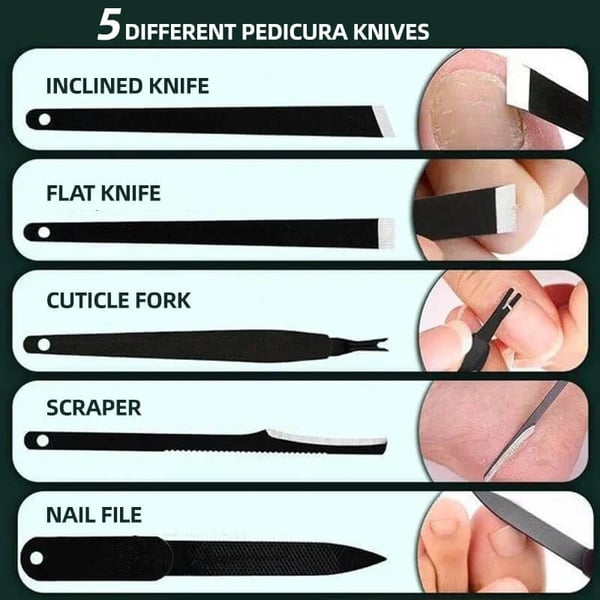 Professional Pedicure Tools (5 PCS)🔥LAST DAY Promotion 45% OFF🔥