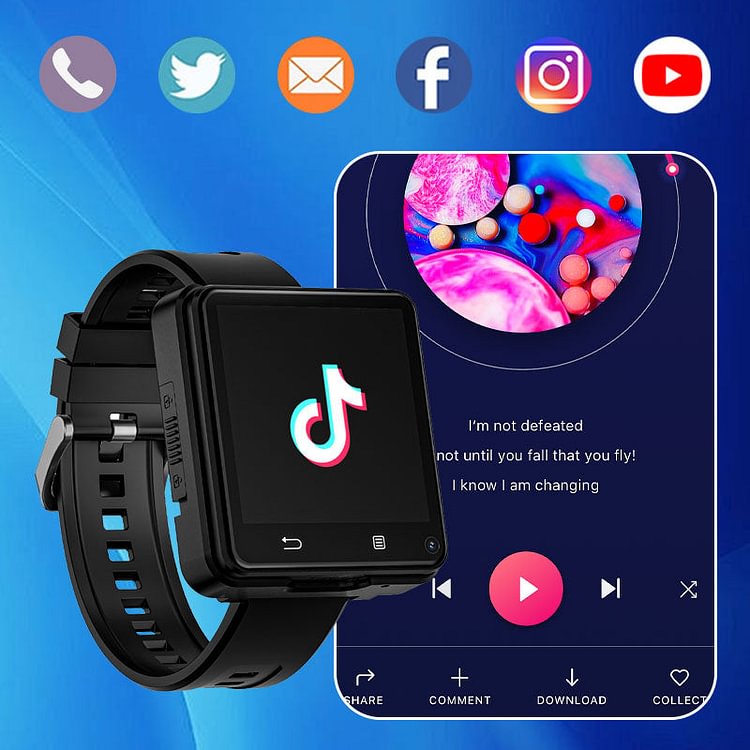 Fashion Sports Smart Watch with Dual Cameras🔥LAST DAY Promotion 45% OFF🔥