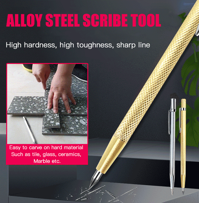 Alloy steel scribe tool【Buy one get one free】