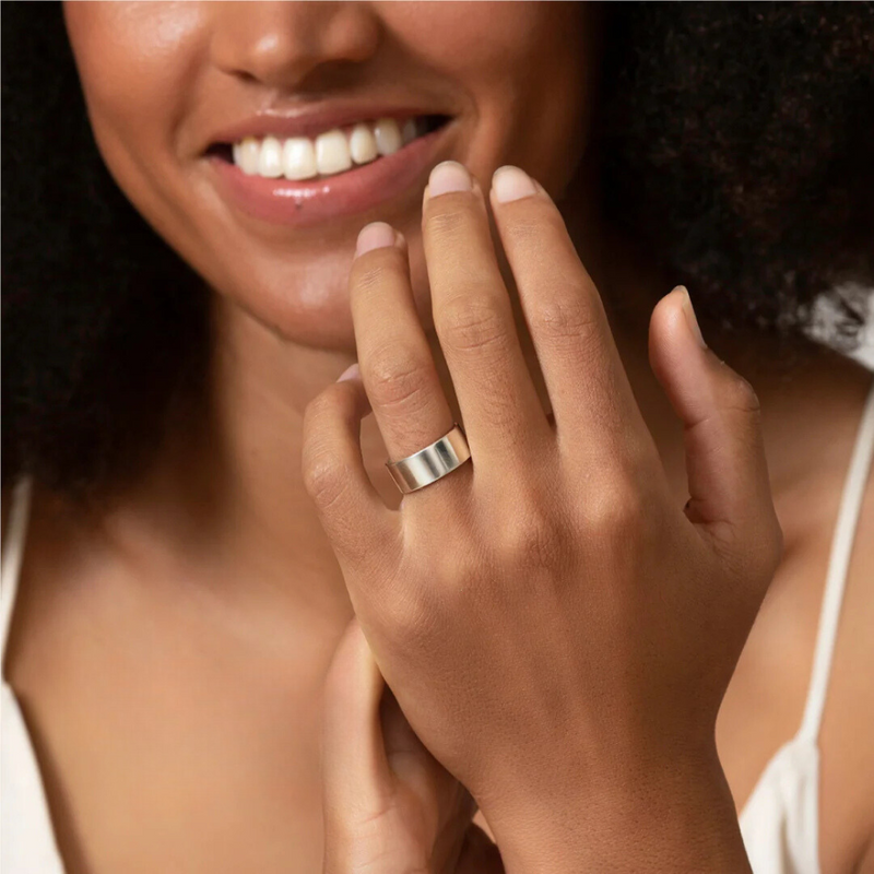 AuraFlow™ Ring - A seamless flow of energy and harmony