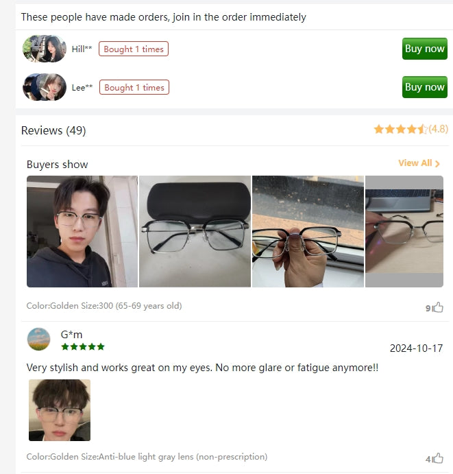 Anti blue presbyopic glasses for both near and far view 🔥HOT SALE 45%🔥