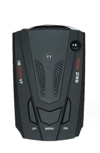 Vehicle early warning lidar flow speed detector