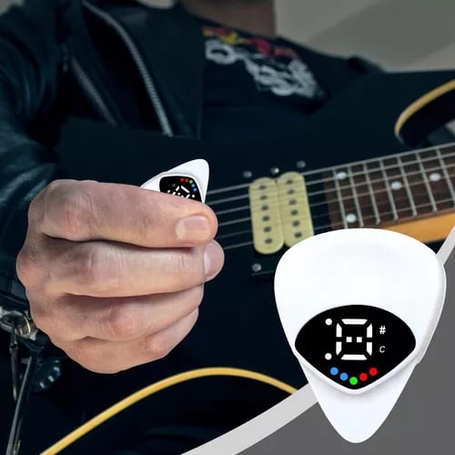 ✨2-in-1 Guitar Picks-Acoustic Guitar Tuner
