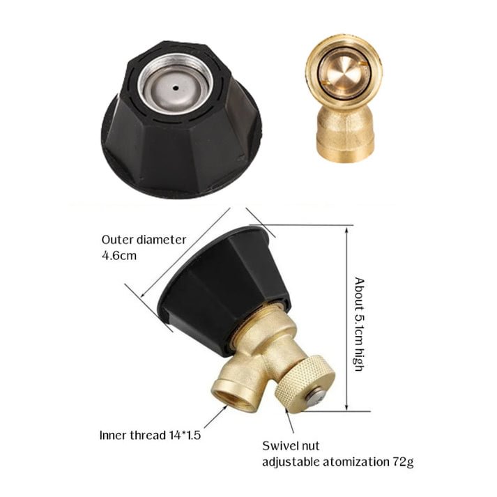 MJAA™-Agriculture-High pressure atomizing nozzle adjustable fine atomization