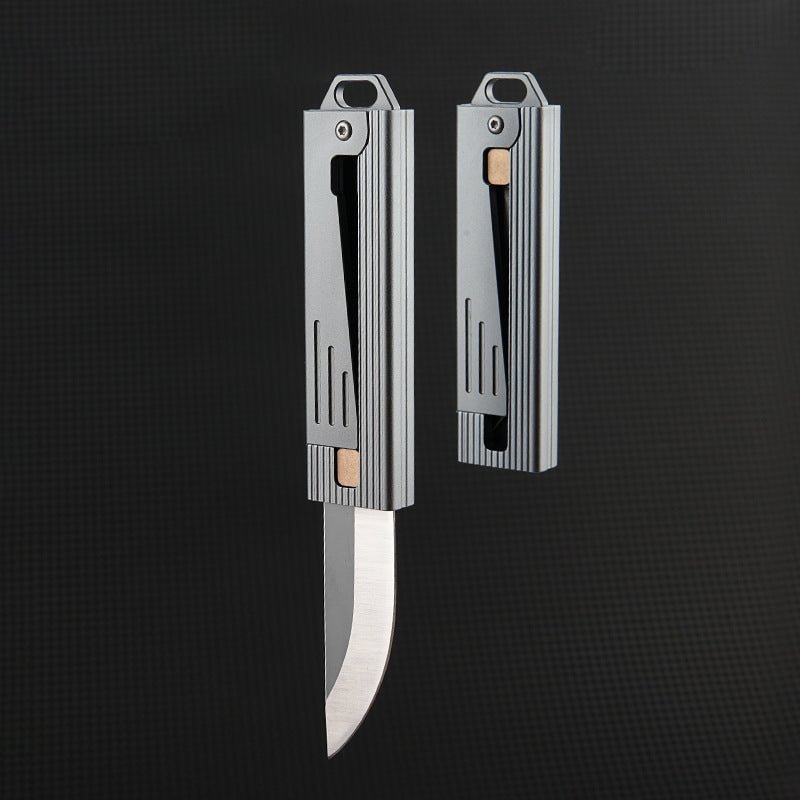 D2 Steel Gravity pocket knife Sharp mechanical knife