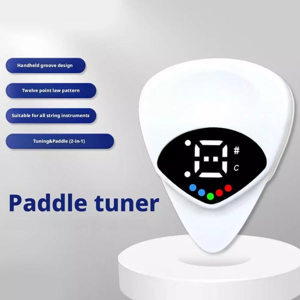 ✨2-in-1 Guitar Picks-Acoustic Guitar Tuner