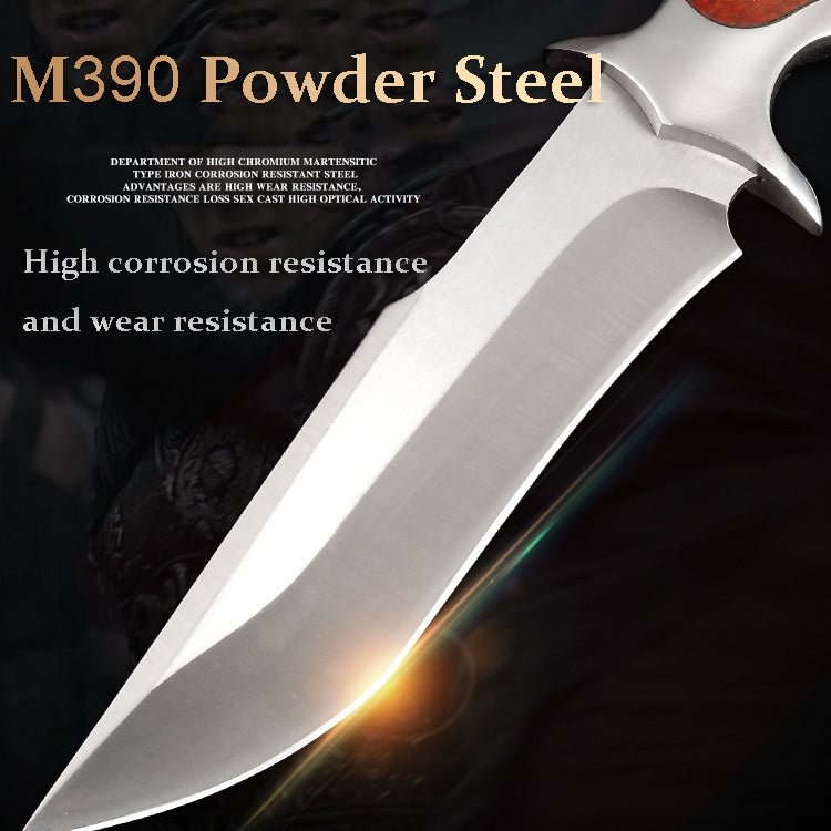 M390 Integrated Steel High Hardness Sharp And Durable Straight Knife