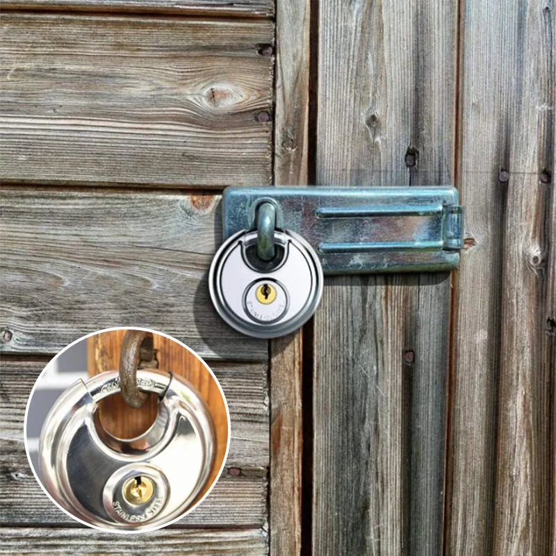 Round padlock