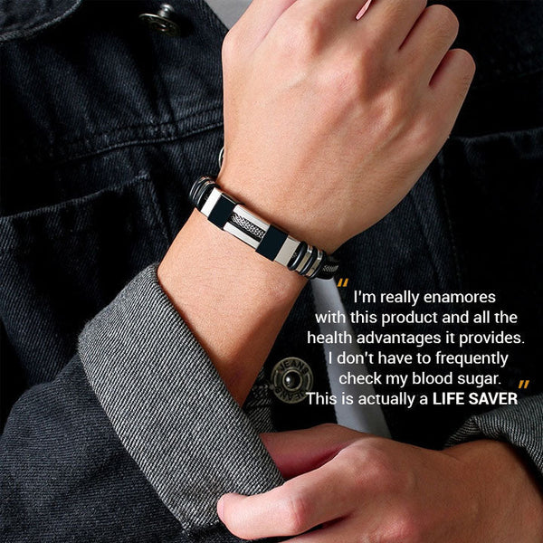 Oveallgo™ SugarFirm Elite TitanION Wristband