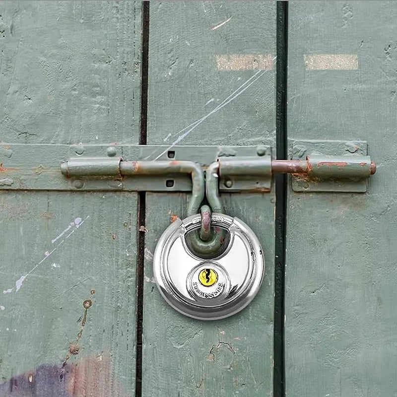 Round padlock