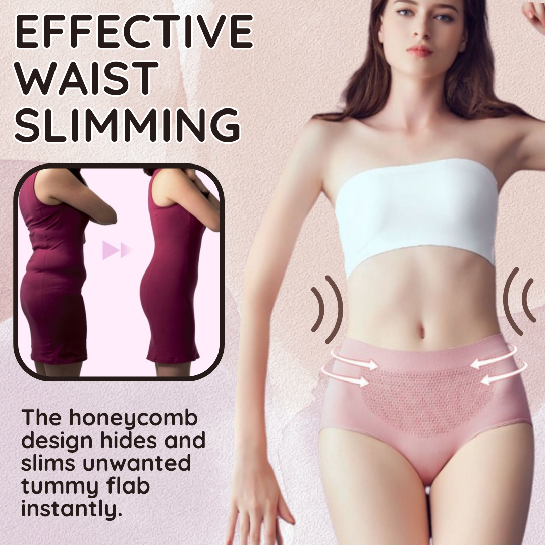 Honee™ 3D Hive Breathable Lifting Panties【Three-pack】
