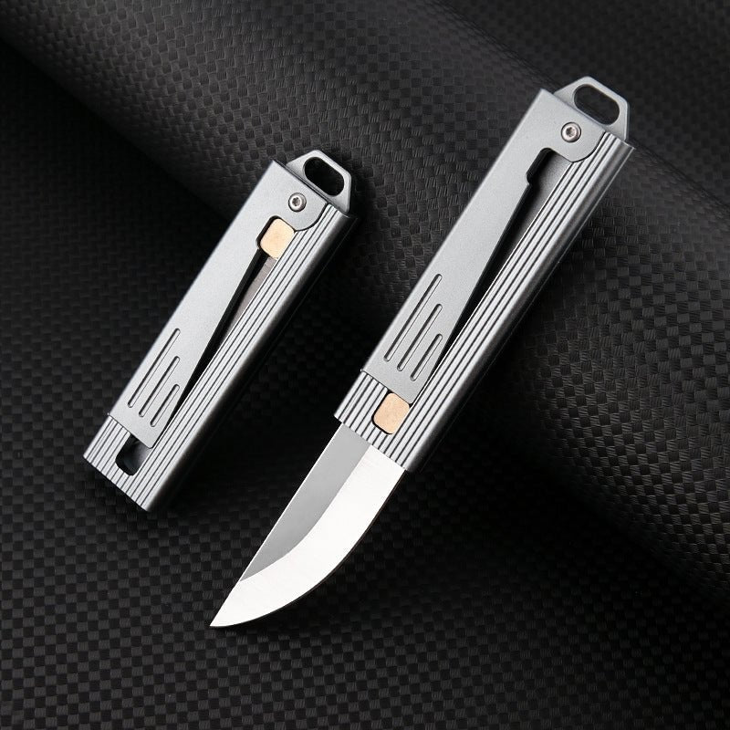 D2 Steel Gravity pocket knife Sharp mechanical knife