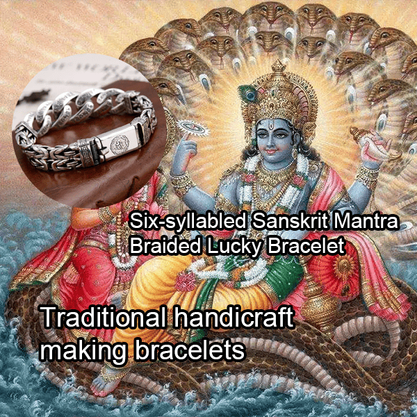 💲💲💲Vishnu blessing spells💸💸💸Six-syllabled Vishnu Lucky Bracelet