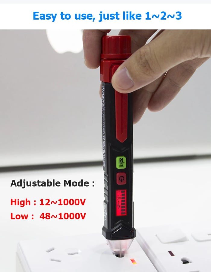Voltage Sensitivity Electric Compact Pen【HOT SALE-49%OFF🔥】【🎌From Japan🎌】