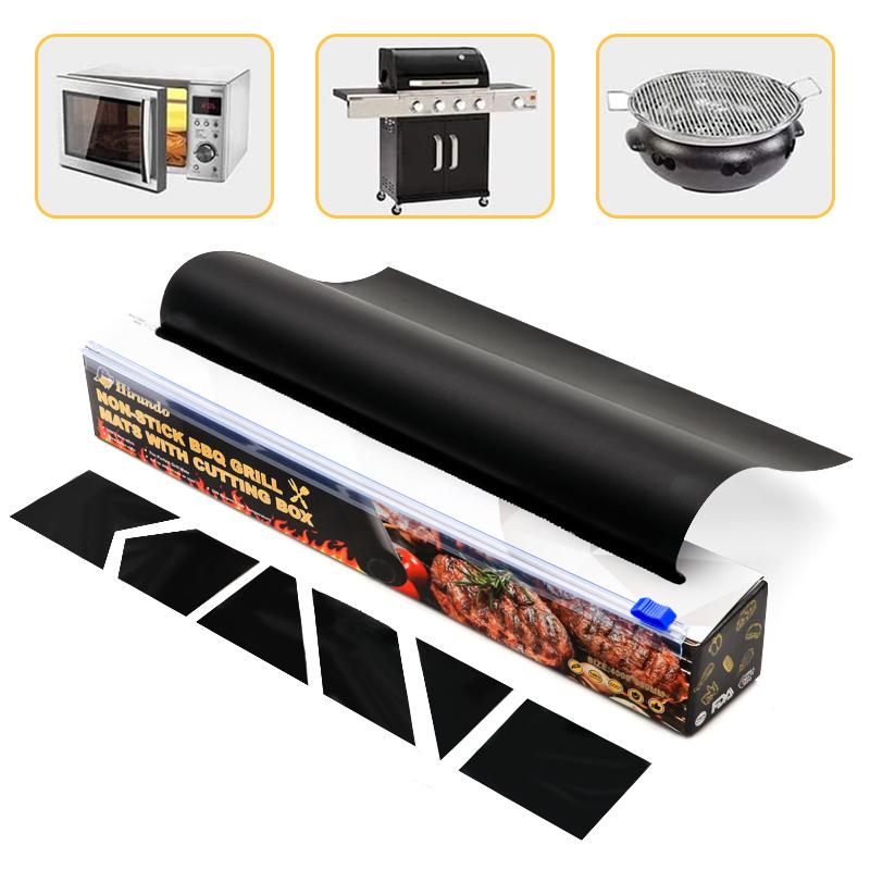 Non-Stick BBQ Grill Mats with cutting box 【HOT SALE-49%OFF🔥】