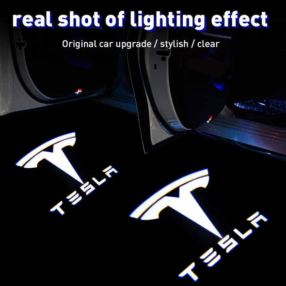 Welcome LED Car Logo Lights Fit for All Model【INCOD + Local Stock (Express 3 Day Delivery)】