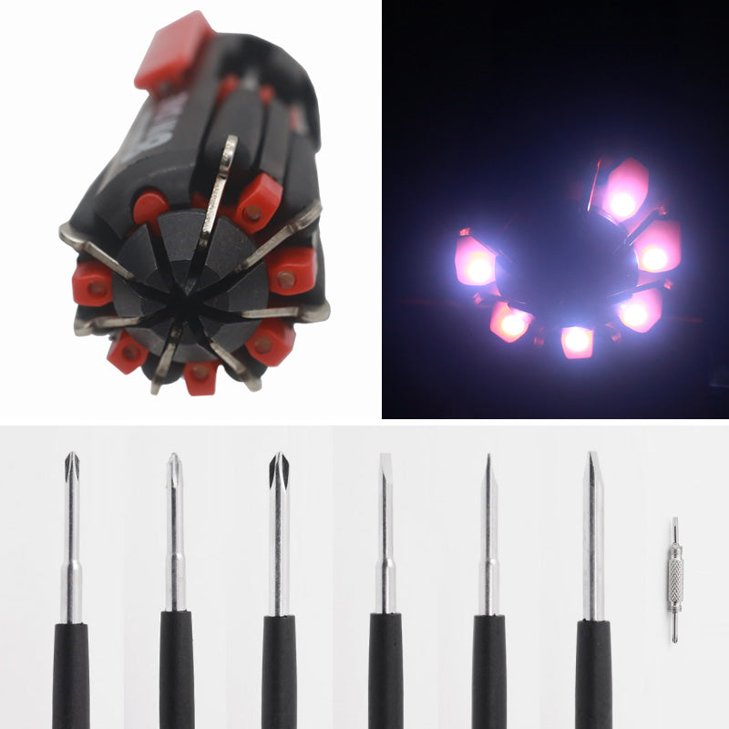 8 Screwdrivers in 1 Tool with Worklight and Flashlight【HOT SALE-49%OFF🔥🔥🔥🔥🔥】
