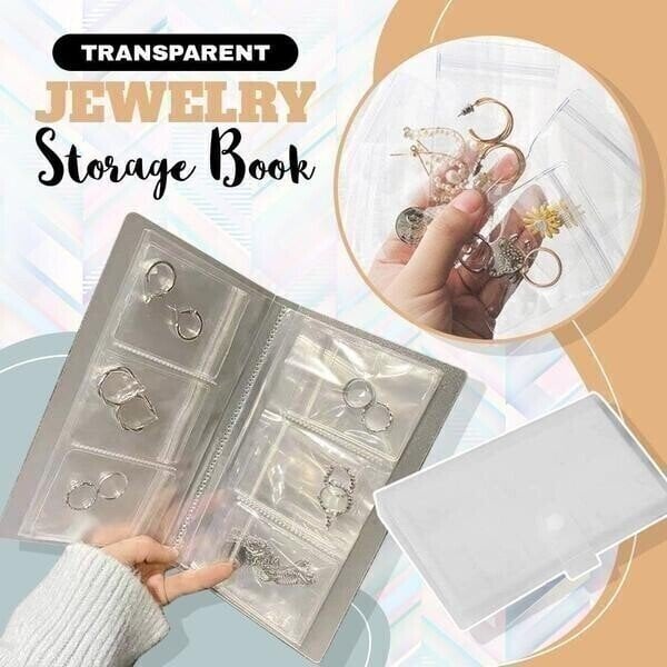 Transparent Jewellery Storage Book Set【HOT SALE-49%OFF🔥🔥🔥】