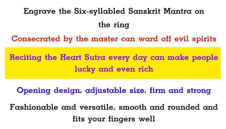 【Bring good luck for you!】 Vintage Pixiu Six-syllabled Sanskrit Mantra Prayer Wheel Ring.