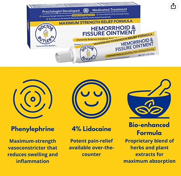 Doctor Butler's Hemorrhoids Ointment【HOT SALE-49%OFF🔥】