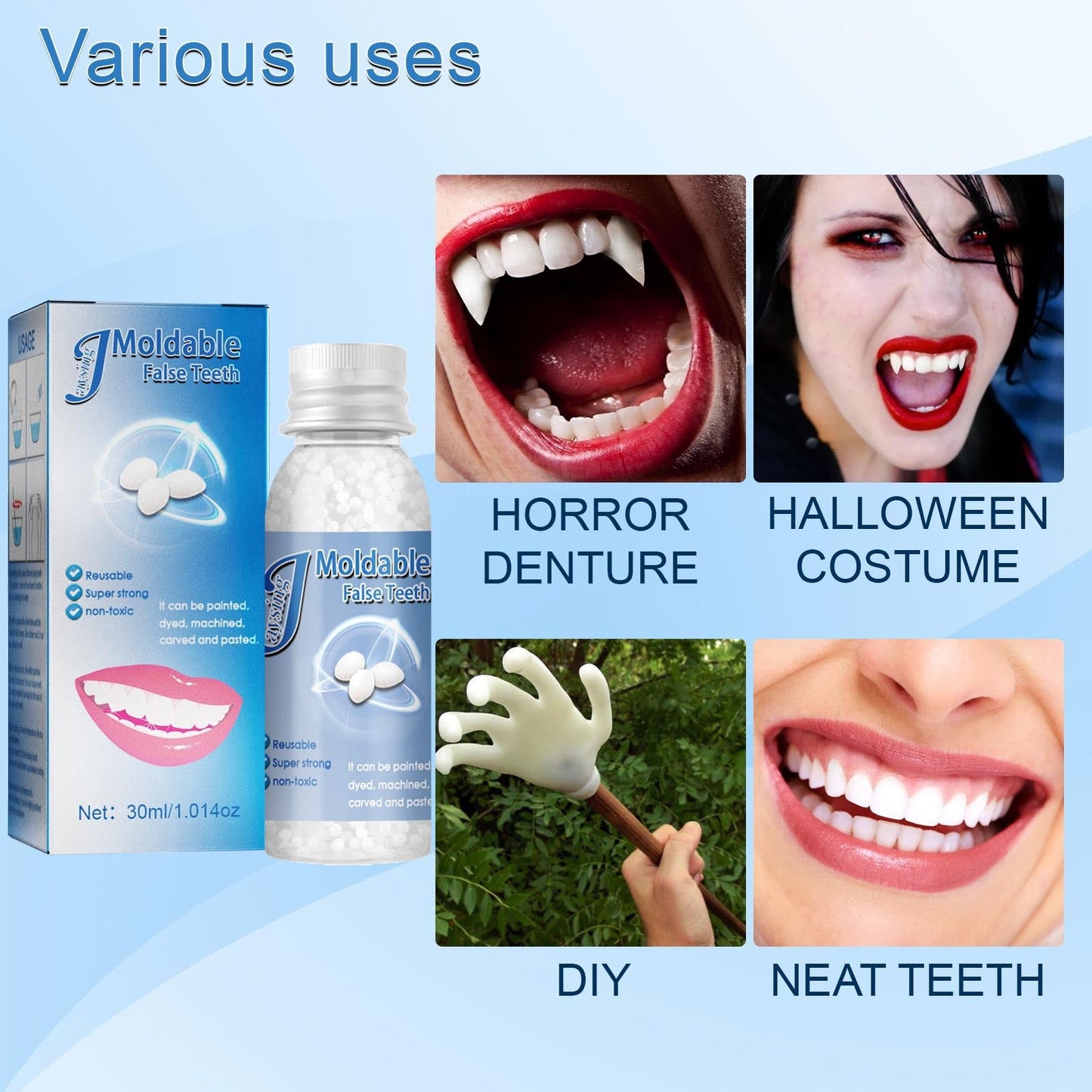 Latest👨⚕Tooth Repair Granules😁 (💥48% OFF) - 🔥HOT SALE🔥🎉 【🇮🇳COD + Local Stock !!!】【Invalid refund】