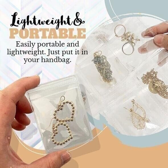 Transparent Jewellery Storage Book Set【HOT SALE-49%OFF🔥🔥🔥】