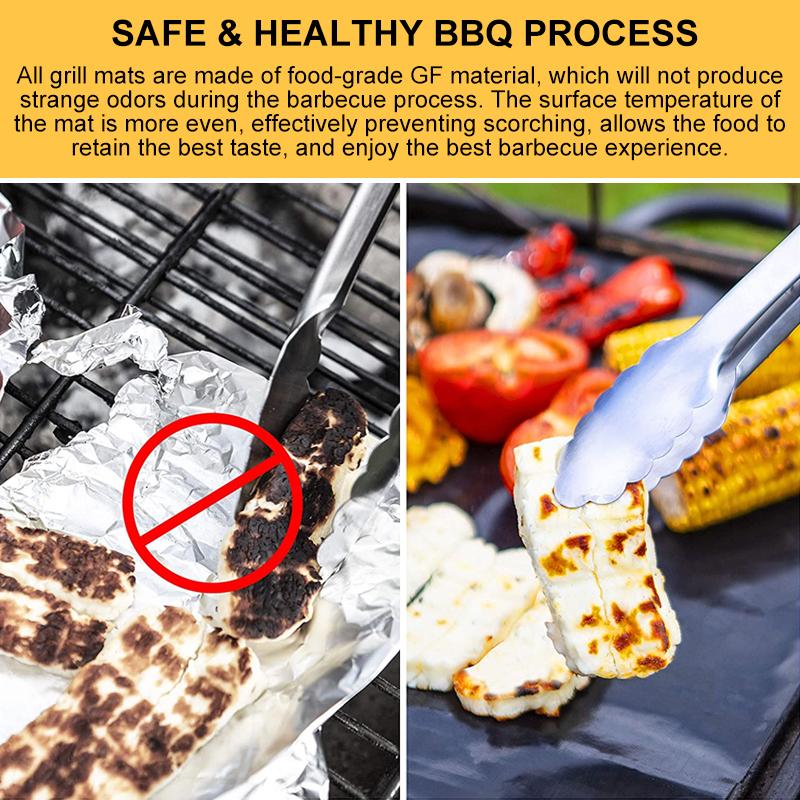 Non-Stick BBQ Grill Mats with cutting box 【HOT SALE-49%OFF🔥】