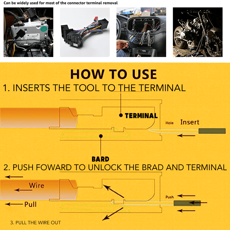 Terminal Ejector Kit【Fits all machines-36PCS-40%OFF】【INCOD + Local Stock (Express 3 Day Delivery)】